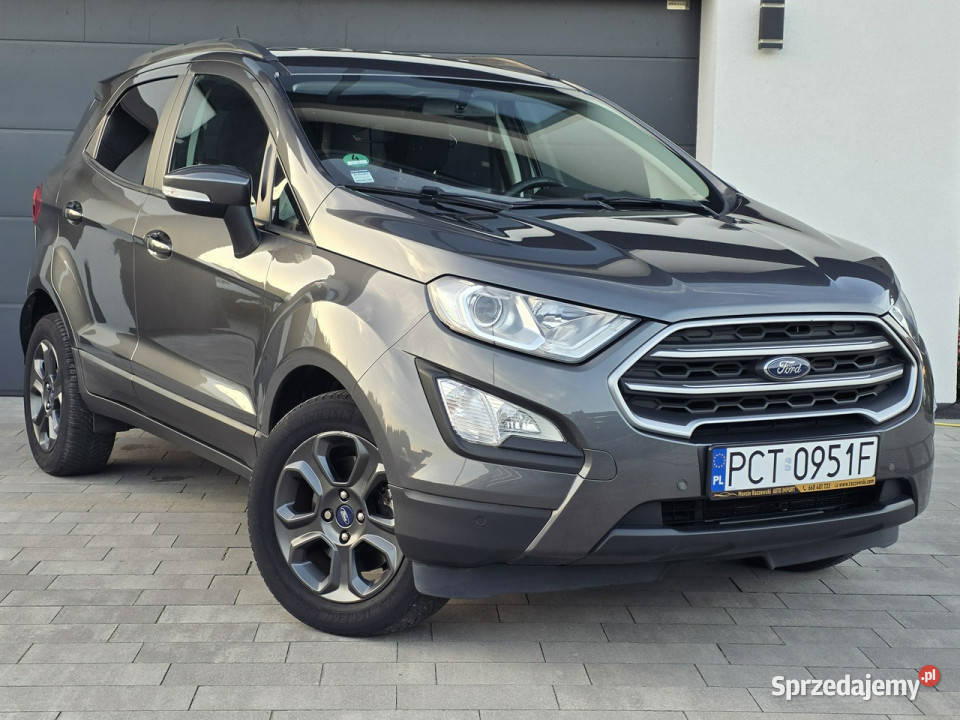 Ford EcoSport śliczny 81339 AUTOMAT nowy rozrząd 125KM Samochody osobowe Czarnków