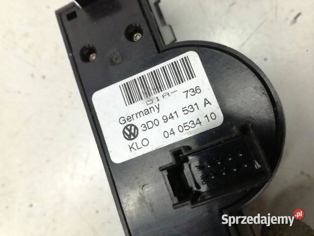 PRZEŁĄCZNIK ŚWIATEŁ 3D0941531A Volkswagen osobowe