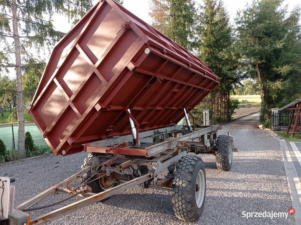 Przyczepa rolnicza hl 6011 bss brandys wywrotka