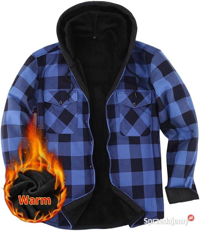 Koszula ocieplana z kapturem XL Mierzyn