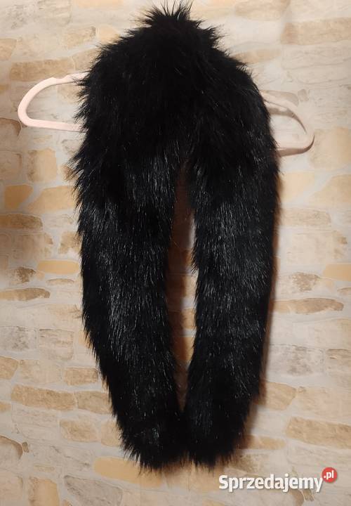 Ekskluzywny długi Futrzany kołnierz z Londynu Dla kobiet