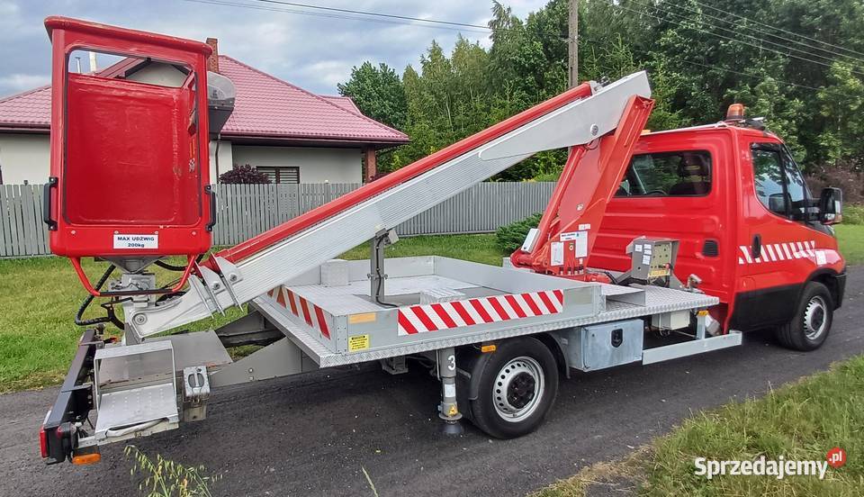 Iveco daily zwyżka podnośnik koszowy multitel sprzedam