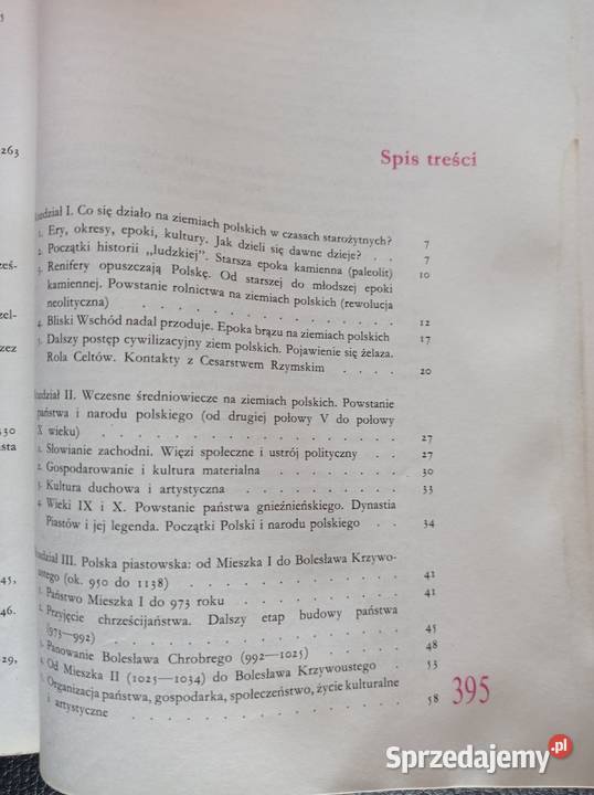 Jerzy Topolski Historia Polski Pozostałe sprzedam