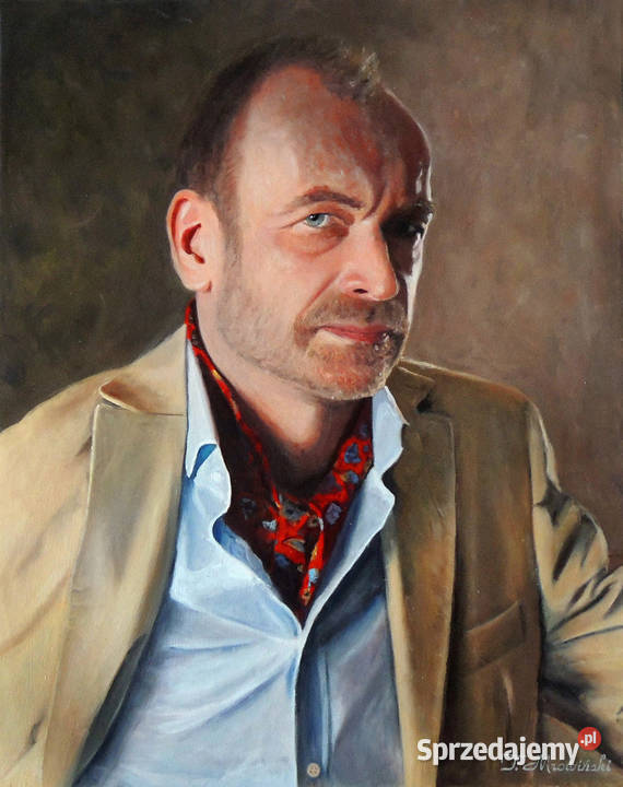 Portrety olejne portrety na zamówienie Tomasz Malarstwo Łódź