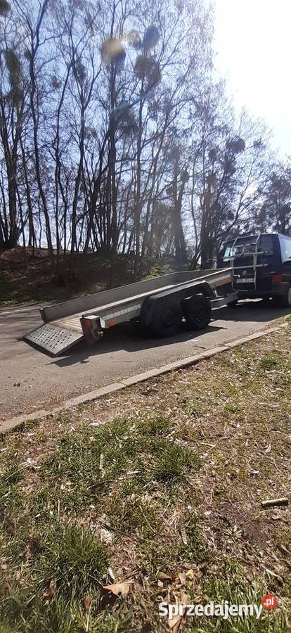 Przyczepka laweta uchylna 1400 dmc Brenderup