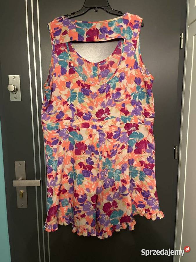 Asos kombinezon modny wzór kwiaty floral hit zachodniopomorskie Choszczno sprzedam