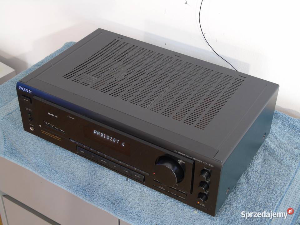 Amplituner Sony STRDE305 RDS sprawny i mocny Amplitunery