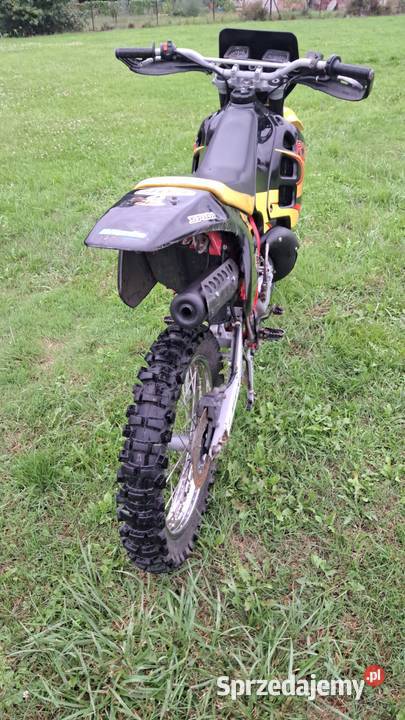 Cross Aprilia RX 50 Tuning 70cc Piasek