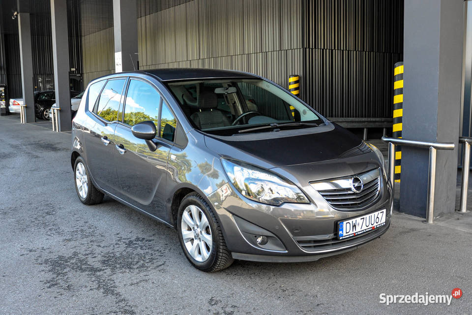 Opel Meriva 14T Bezwypadkowa nieuszkodzony Wrocław