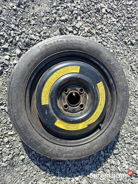 Koło dojazdowe 12570 R25 4x100 VW Polo Golf III Cieszyn