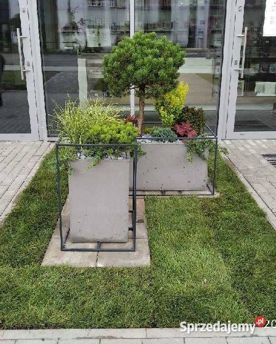 Donica Betonowa Tower 30x30x60 Impregnacja inne dolnośląskie