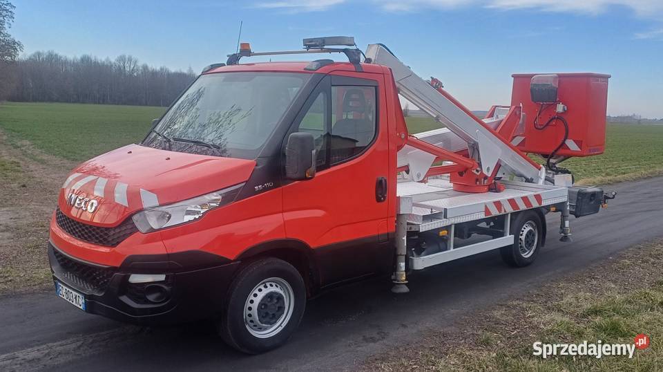 Iveco daily Multitel MX 170 zwyżka podnośnik Żabia Wola