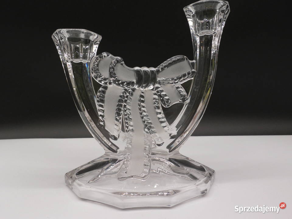 Kryształowy Świecznik Dwuramienny EVITA CRYSTAL sprzedam