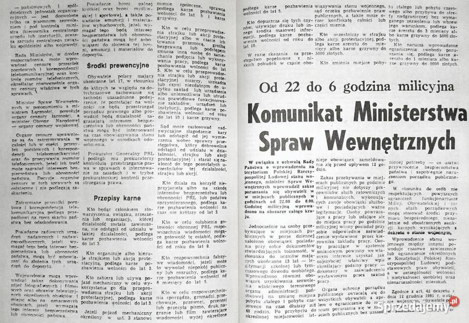 Noc generała Gabriel Meretik 13 grudzień 1981r Chełm
