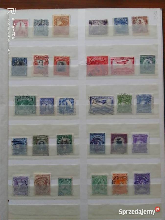 Znaczki Argentyna Bolivia i inne małopolskie Zabierzów