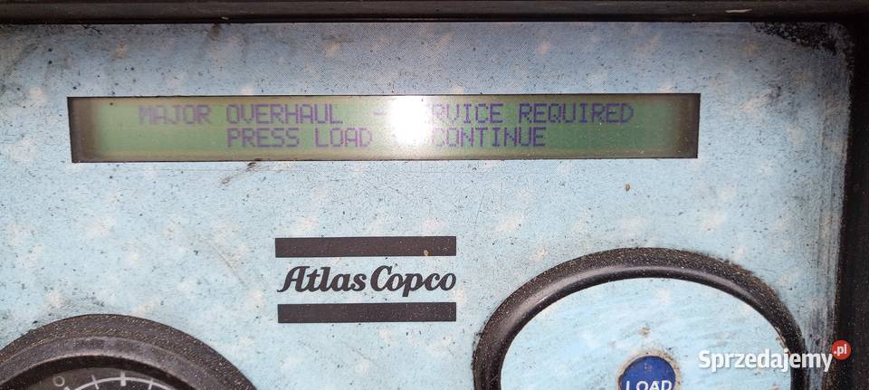 Sprężarka śrubowa Atlas Copco XAMS 286 Gdańsk