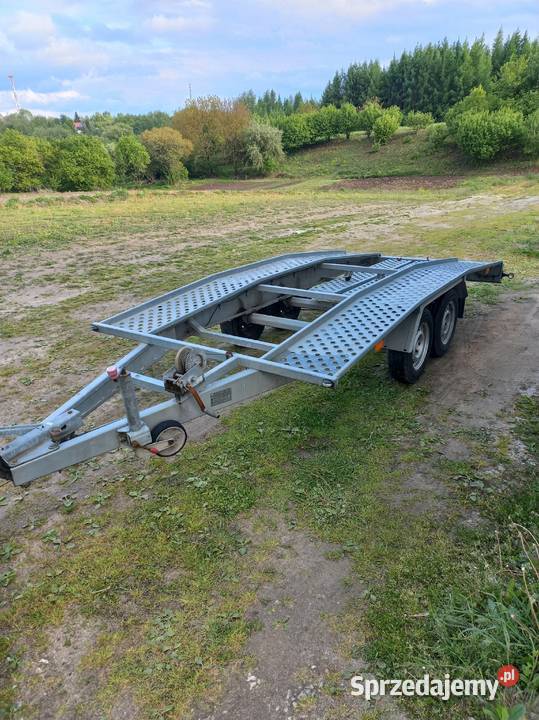 Laweta Przyczepa GEWE L4805 lawety Zaklików sprzedam