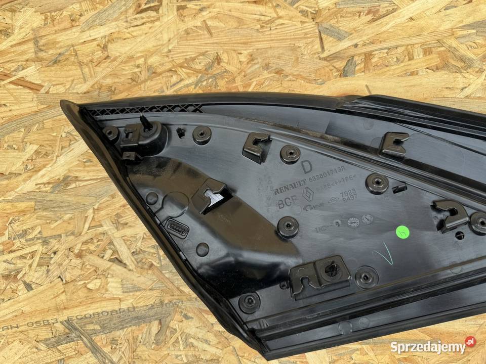 Listwa nakładka błotnika tył megane 5 V etech osobowe Międzychód sprzedam