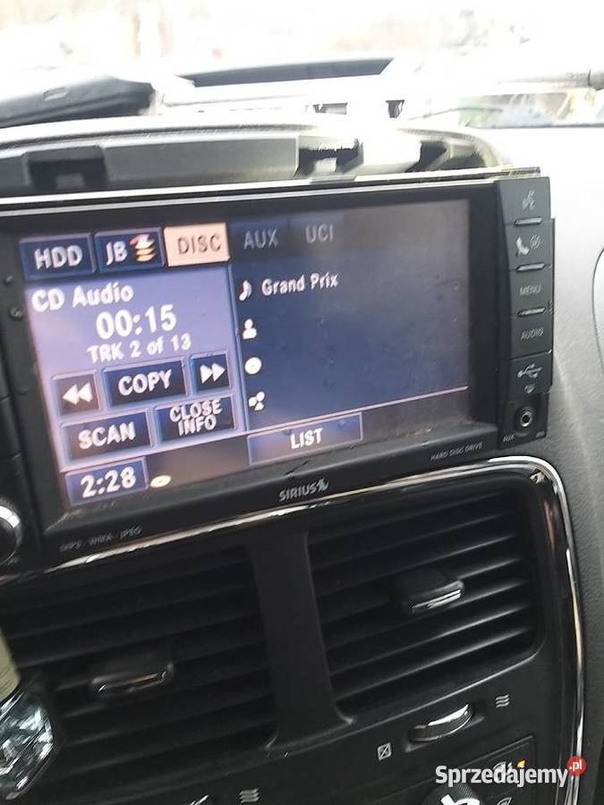RADIO CHRYSLER TOWNCOUNTRYDODGE CARAVAN 2008 R Kawnice sprzedam