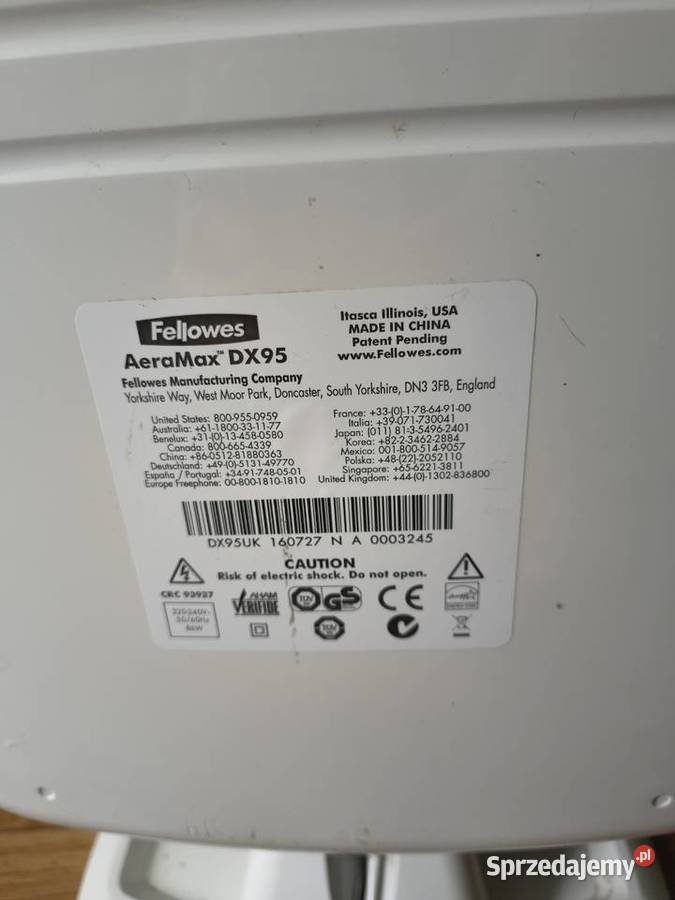 Oczyszczacz powietrza Warszawa