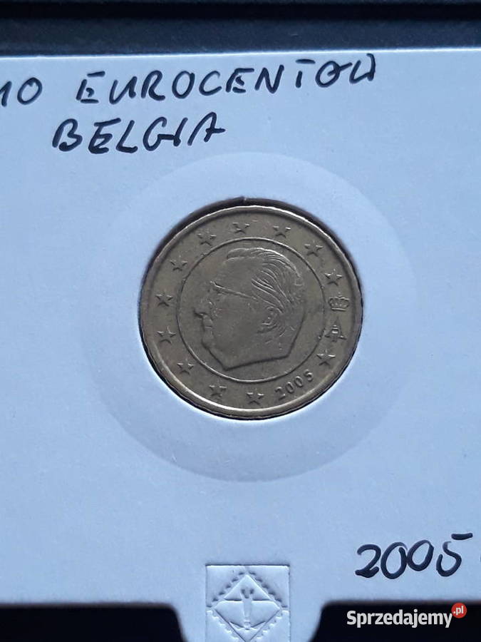 10 Eurocentów Belgia 2005 r wielkopolskie Konin