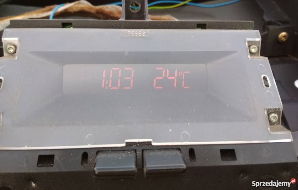 Zegar zagarek renault laguna I z temperaturą Myszków