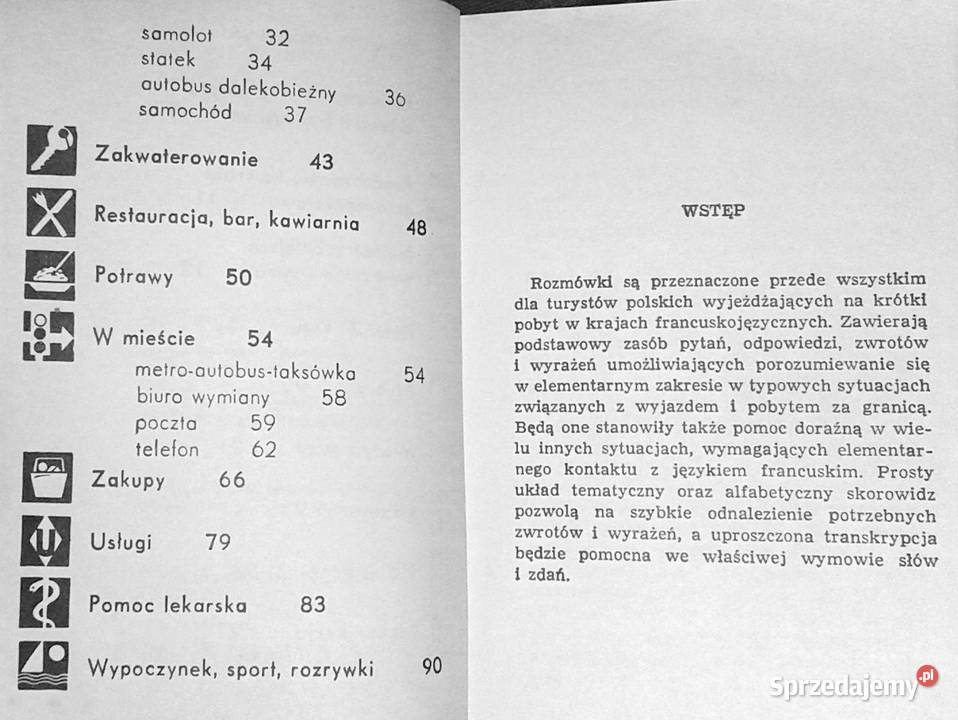 Mini rozmówki francuskie Wiesław Piechocki Alina Rok wydania 1991