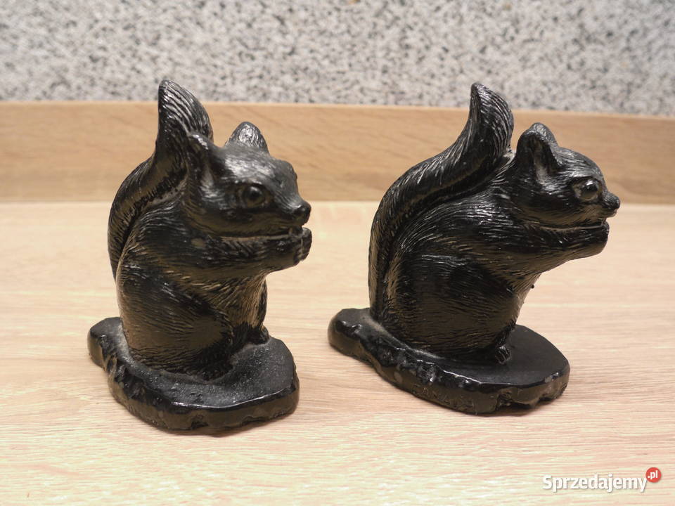 Figurki wiewiórki Canada Vanstone Vancouver Porcelana i szkło Raszków sprzedam
