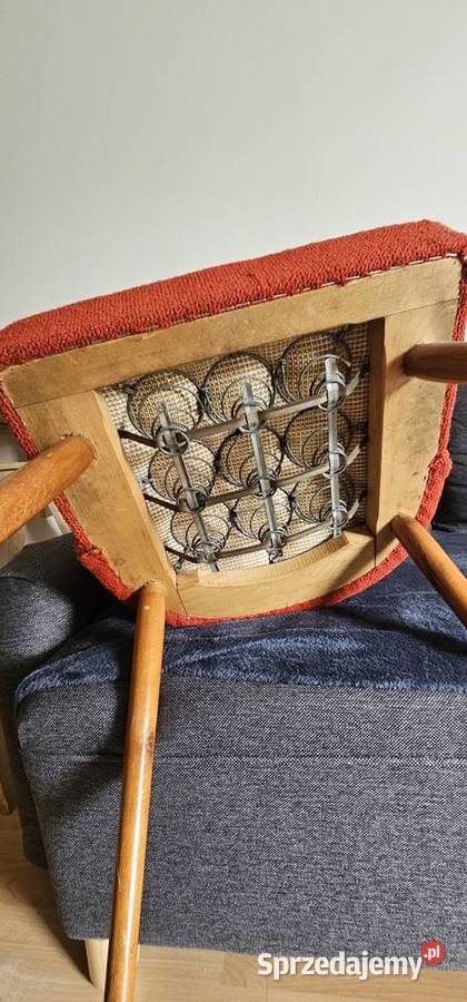 Krzesło retro 1970 1960 klasyczne Fotele i krzesła obrotowe Ząbki