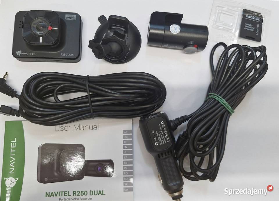 Stan Igła Wideorejestrator NAVITEL R250 DUAL Łódź