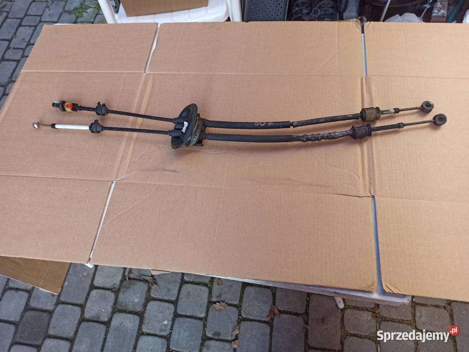 Mechanizm zmiany biegów lewarek linki Peugeot Bolesławiec