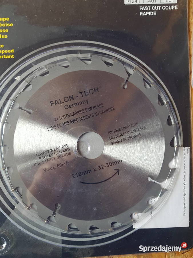 TARCZA WIDIOWA DO CIĘCIA DREWNA FI 210 MM 24T Dom i Ogród Głogowa
