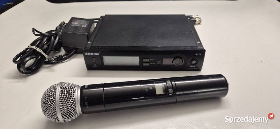 Shure SLX24SM58 Oryginalny zestaw bezprzewodowy Konin