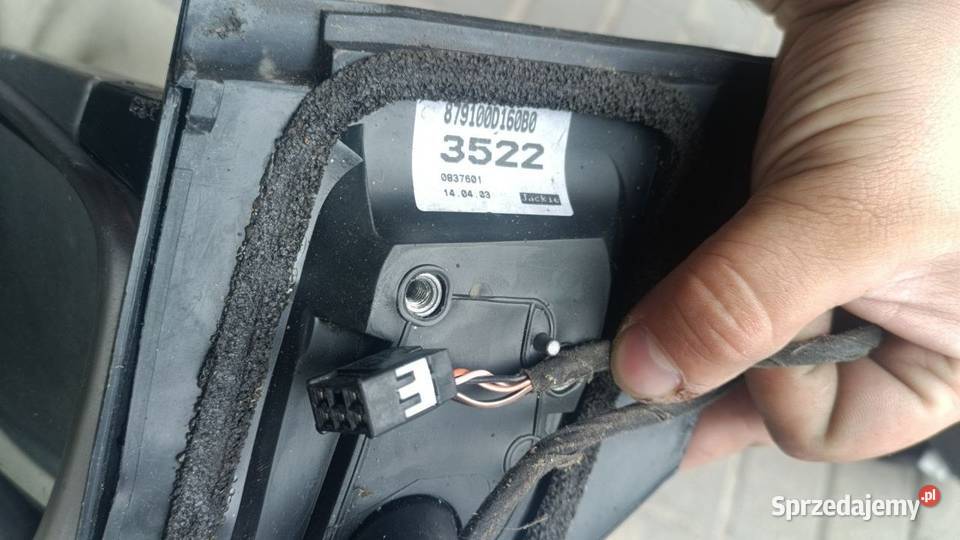 TOYOTA YARIS VERSO P2 Right Side Wing Mirror benzyna Yaris Verso Yaris Verso Marki