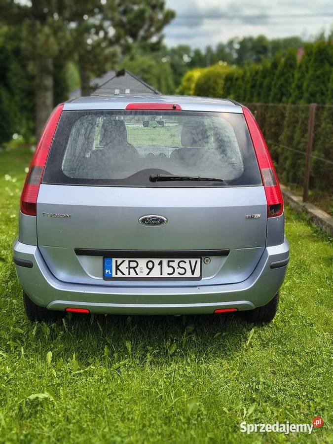 Ford fusion 14 TDCI 2005 r przebieg 121100 6 000 Dobranowice