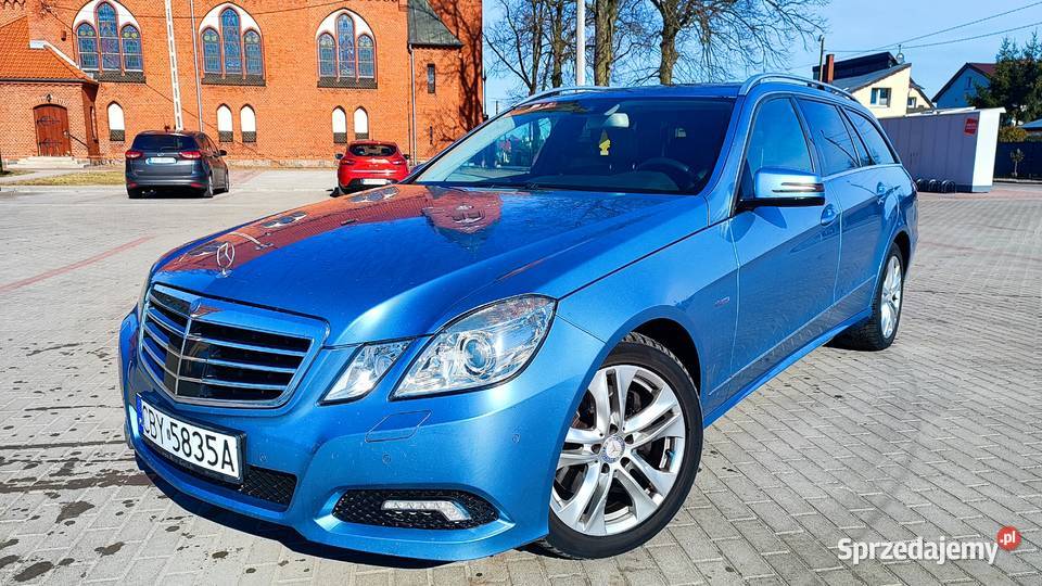 Mercedes E350 CDI 30 V6 4Matic Xenon LED Klima Bydgoszcz