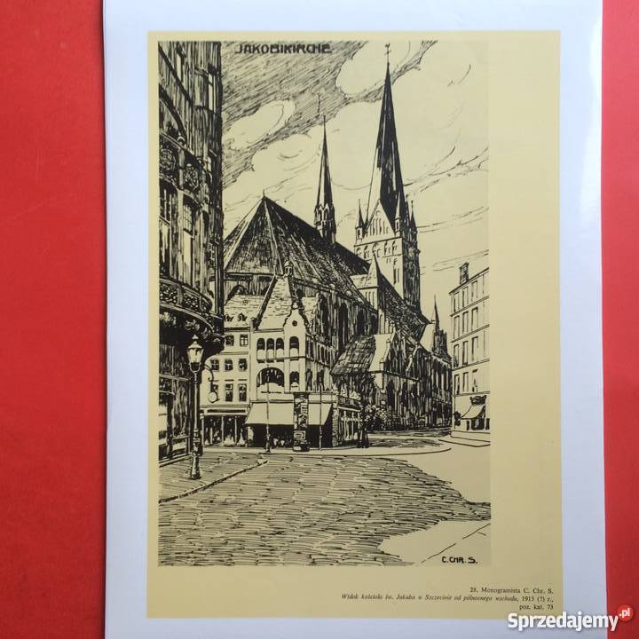 890 Grafika i Rysunki Szczecina Szczecin