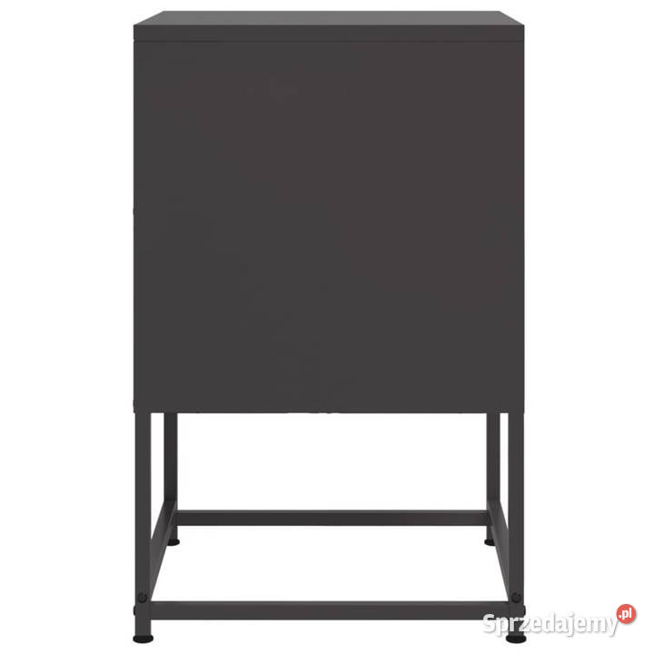 Szafka nocna czarna 36x39x605 stal WM846446 sprzedam