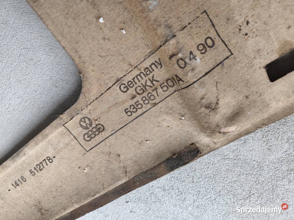 Vw Corrado podsufitka oryginał Śląsk Chorzów