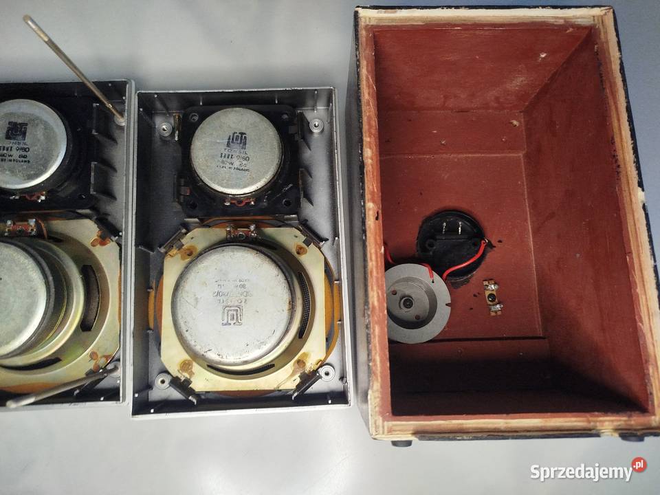 Kolumny Unitra mini 30 do naprawy na części łódzkie