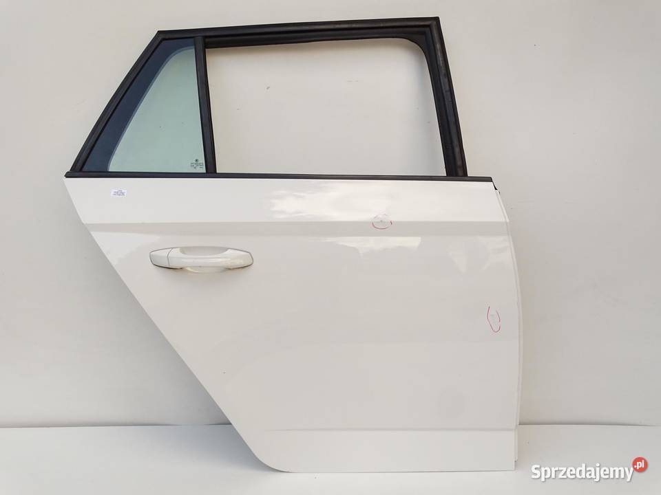DRZWI PRAWY TYŁ PRAWE TYLNE LF9E SKODA FABIA III