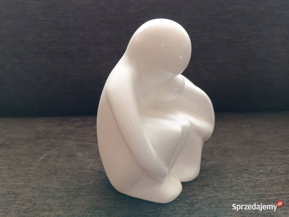 Kolekcjonerska figurka z kamionki rodzic Szczyrk