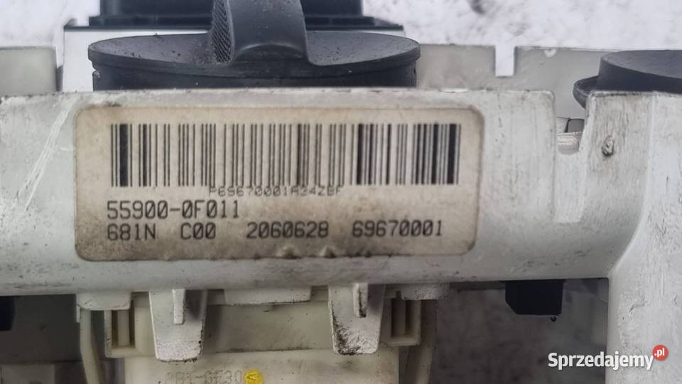 PANEL KLIMATYZACJI TOYOTA COROLLA VERSO Lipno