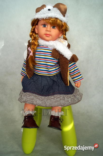 LALKA BOBAS AGATKA 60 ŚPIEWA MÓWI POLSKU Plastik  Warszawa