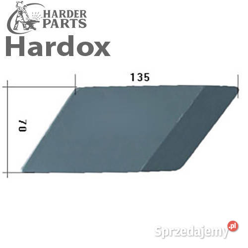 Dłuto wspawywane HARDOX 18035005P części do Suwałki sprzedam