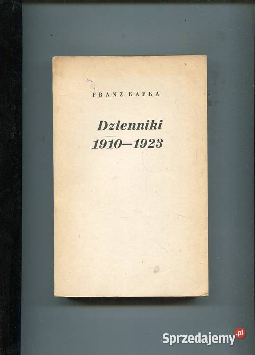 Dzienniki 19101923 Franz Kafka Szczecin sprzedam