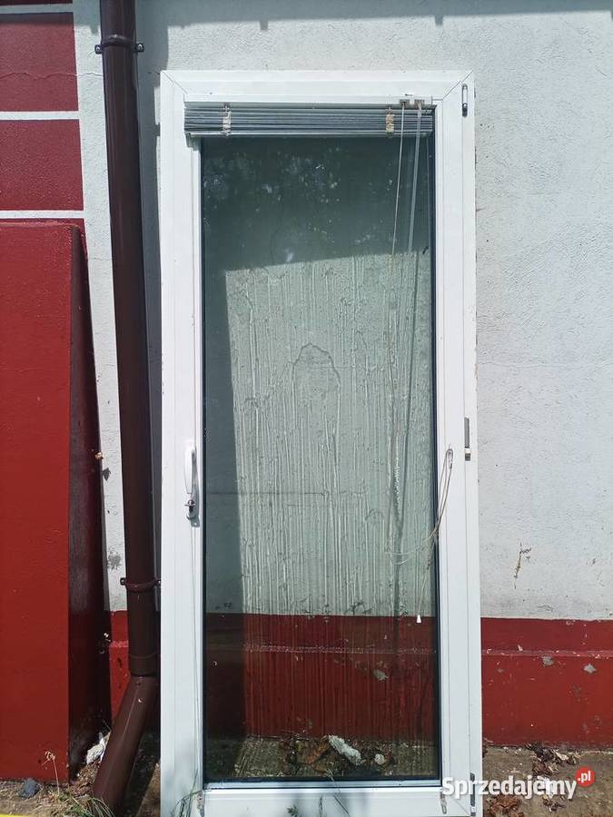 Mahoniowe oknodrzwi balkonowe Brzeziny