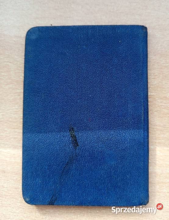 Związkowa Legitymacja Członkowska 1951r kujawsko-pomorskie Nakło nad Notecią