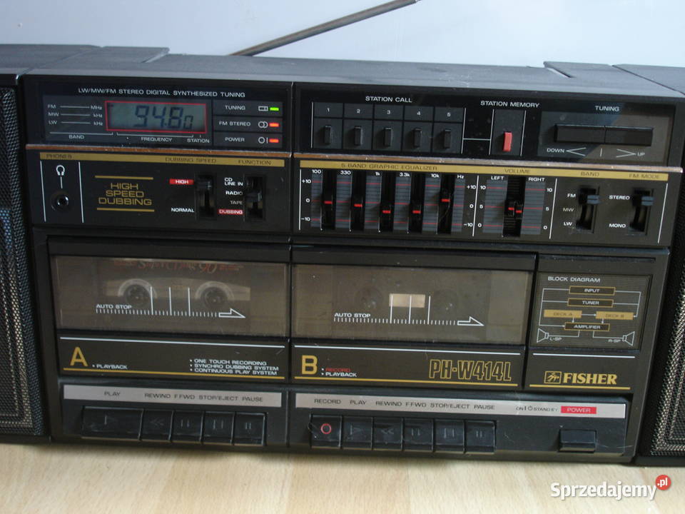 Radiomagnetofon FISCHER PHW414 Zielona Góra