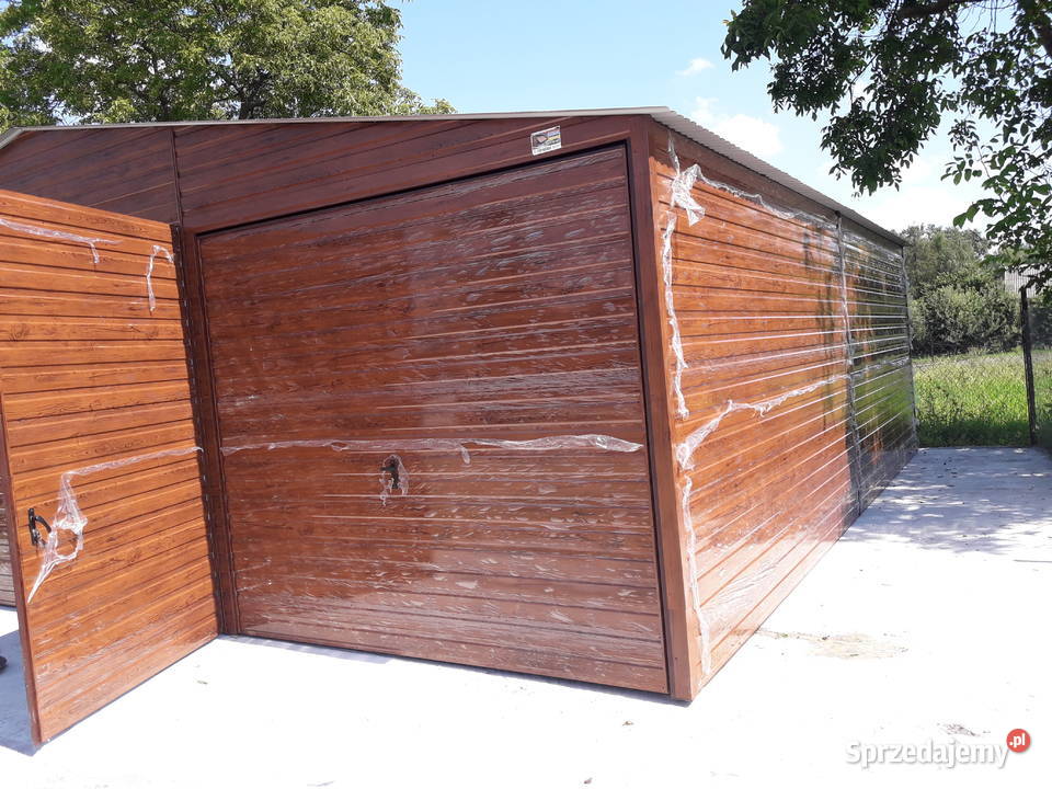 Garaż Blaszany Dwuspadowy Magazyn Gospodarczy pomorskie